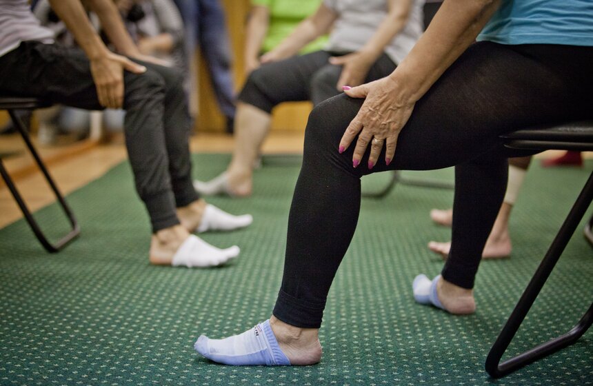 В "Олимпийском" стартовал проект "Активное долголетие" 7 фото