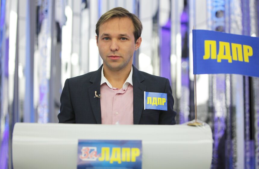 Кандидат в депутаты Мосгордумы от 45 округа Антон Умников (ЛДПР)