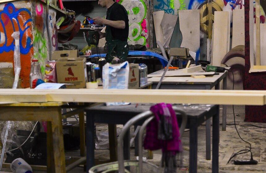 В МХПИ создали пять 3D-окон для украшения Москвы в День города 15 фото