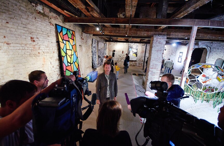 В МУАРе открылась выставка монументального искусства Москвы 22 фото