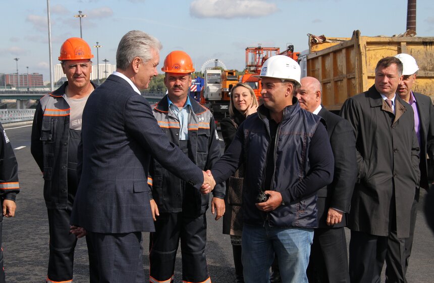 Сергей Собянин открыл новый въезд на Северо-Восточную хорду 14 фото