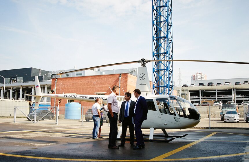 На МКАД открылся новый вертолетный центр "Аэросоюз-Ясенево" 1 фото