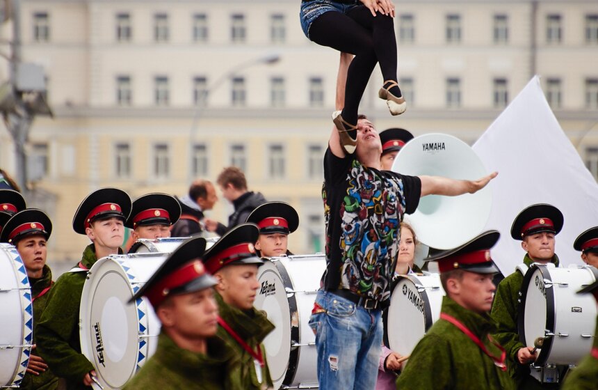 Кремлевская школа верховой езды представила новую программу 7 фото