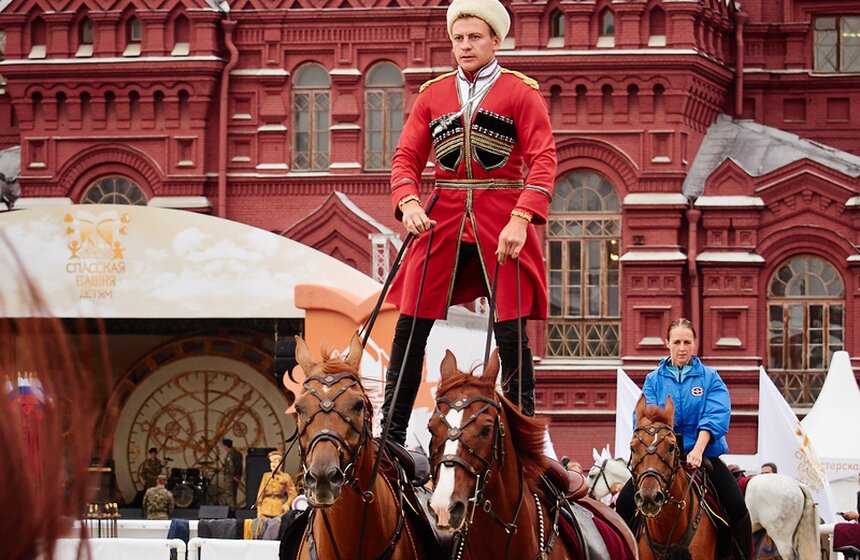 Кремлевская школа верховой езды представила новую программу 12 фото