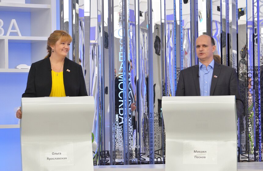 На канале "Москва Доверие" прошли дебаты кандидатов от 2 округа 12 фото