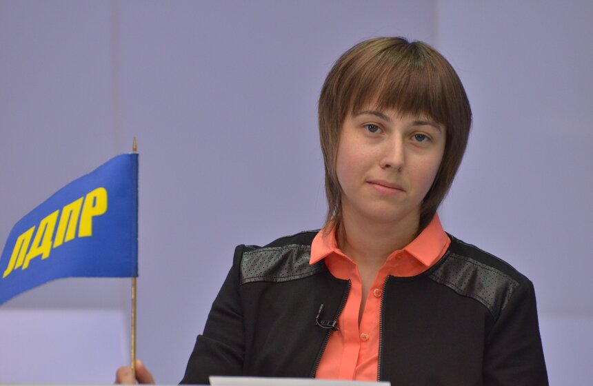 Кандидат в депутаты Мосгордумы от 9 округа Майя Галенкина (ЛДПР)