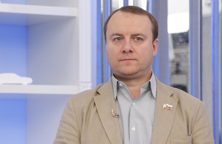 Кандидат в депутаты Мосгордумы от 1 округа Александр Венедиктов ("Справедливая Россия")