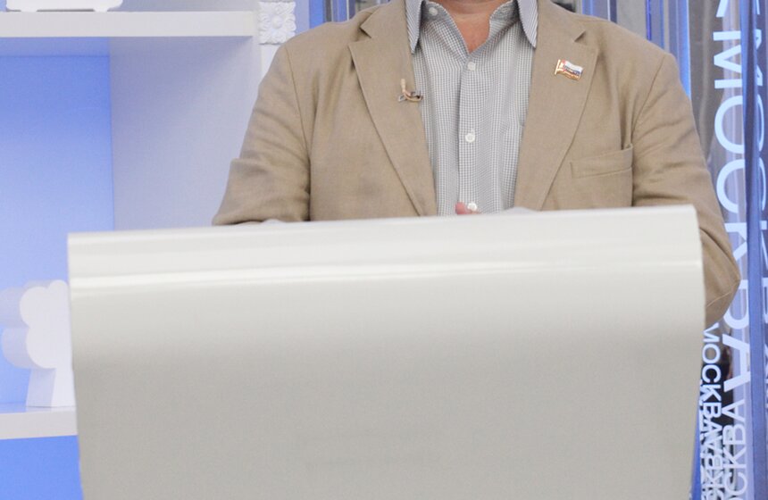 Кандидат в депутаты Мосгордумы от 1 округа Александр Венедиктов ("Справедливая Россия")