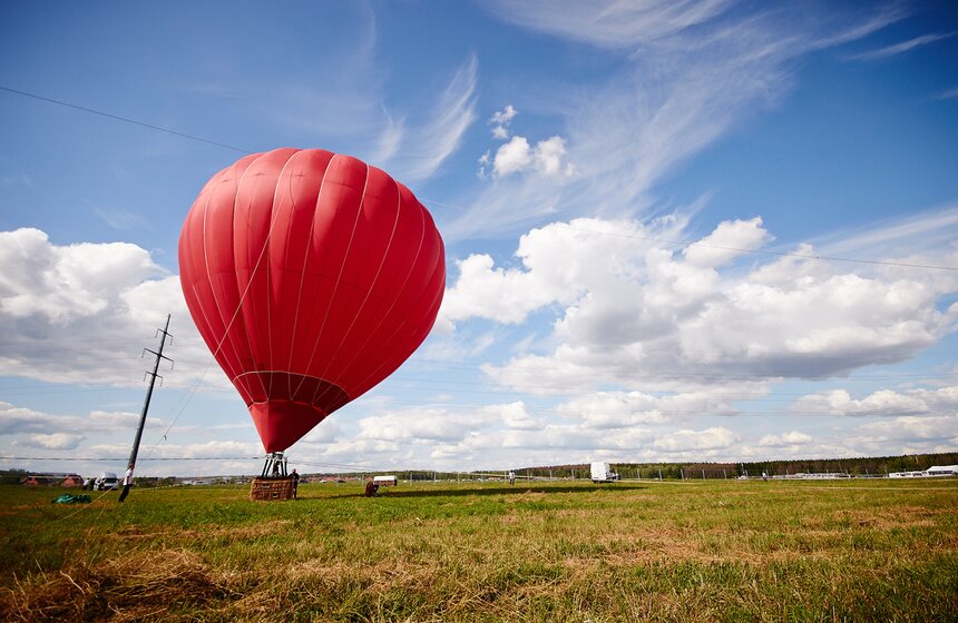 В ТинАО прошел фестиваль воздухоплавания "Московское небо" 6 фото