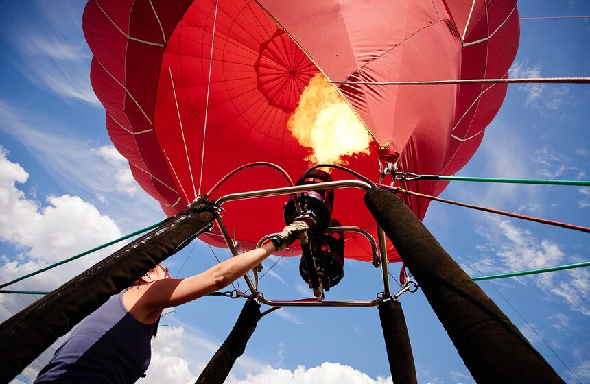 В ТинАО прошел фестиваль воздухоплавания "Московское небо" 5 фото