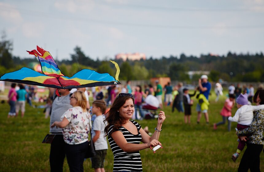 В ТинАО прошел фестиваль воздухоплавания "Московское небо" 24 фото