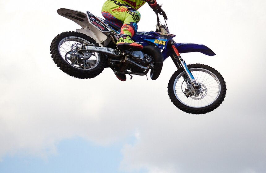 В "Лужниках" прошло мотофристайл-шоу Adrenaline FMX Rush 1 фото