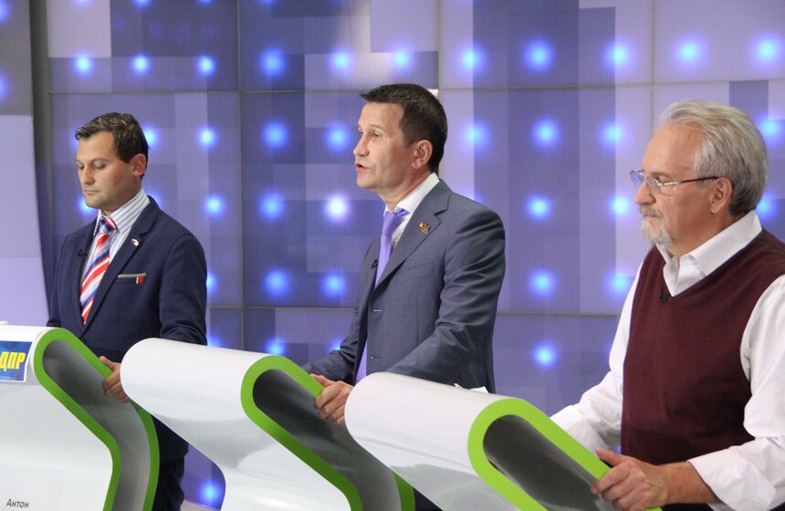 На канале "Москва 24" прошли дебаты кандидатов от 34 округа 13 фото