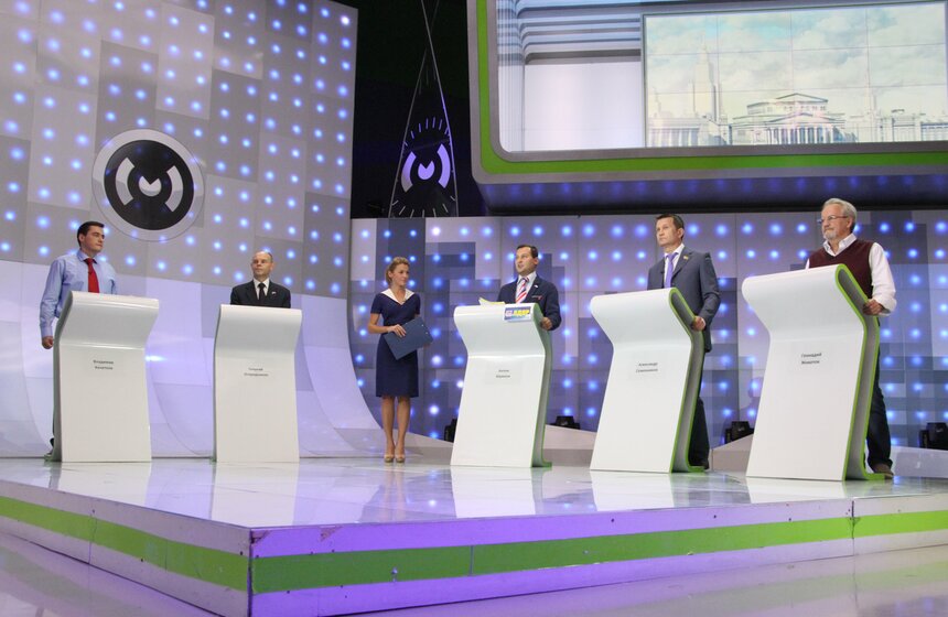 На канале "Москва 24" прошли дебаты кандидатов от 34 округа 15 фото
