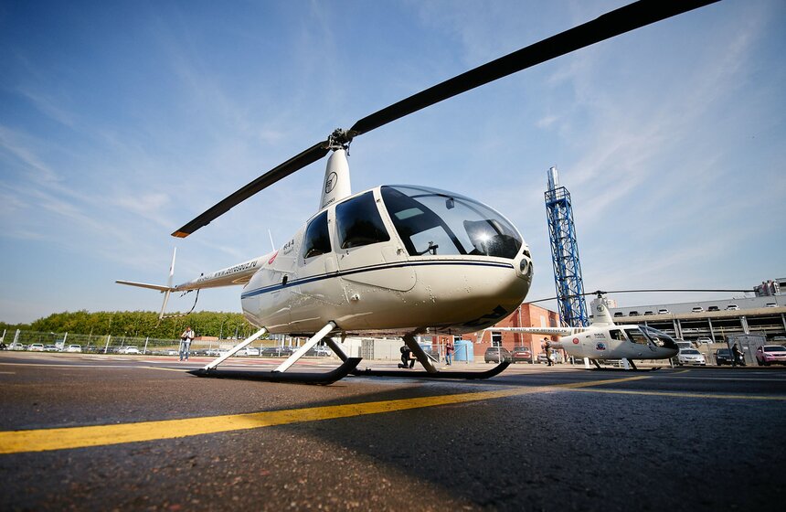 На МКАД открылся новый вертолетный центр "Аэросоюз-Ясенево" 6 фото