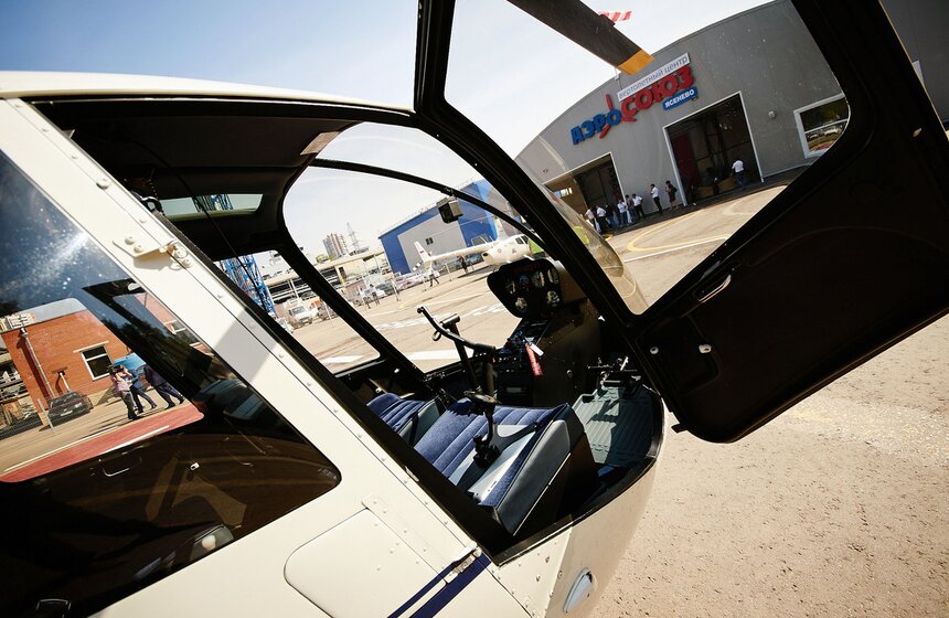 На МКАД открылся новый вертолетный центр "Аэросоюз-Ясенево" 10 фото