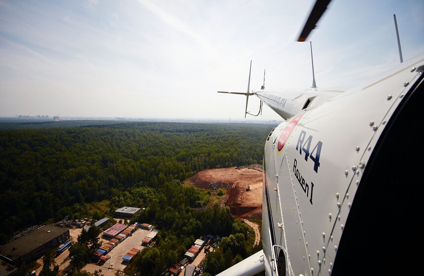На МКАД открылся новый вертолетный центр "Аэросоюз-Ясенево" 17 фото