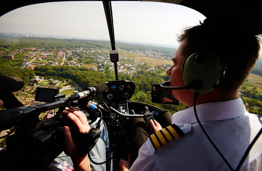 На МКАД открылся новый вертолетный центр "Аэросоюз-Ясенево" 16 фото