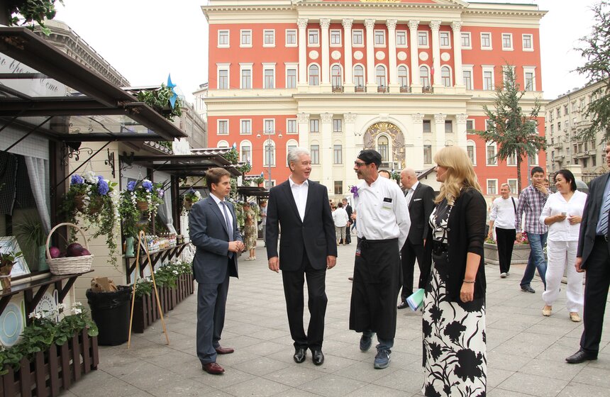 Сергей Собянин посетил региональную ярмарку на Тверской площади 11 фото