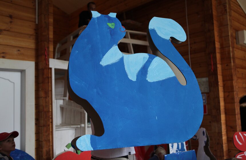 В саду "Эрмитаж" дети отметили День российского флага 9 фото