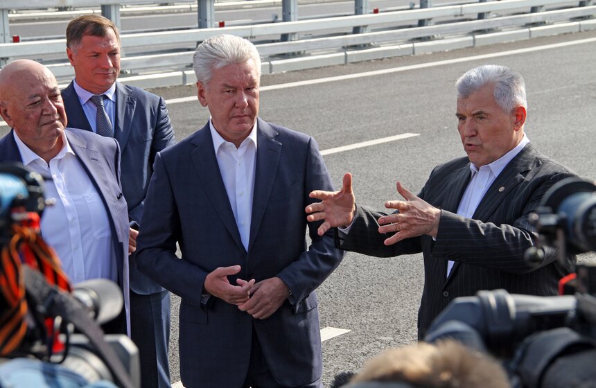 Сергей Собянин открыл транспортную развязку в Жулебине 8 фото