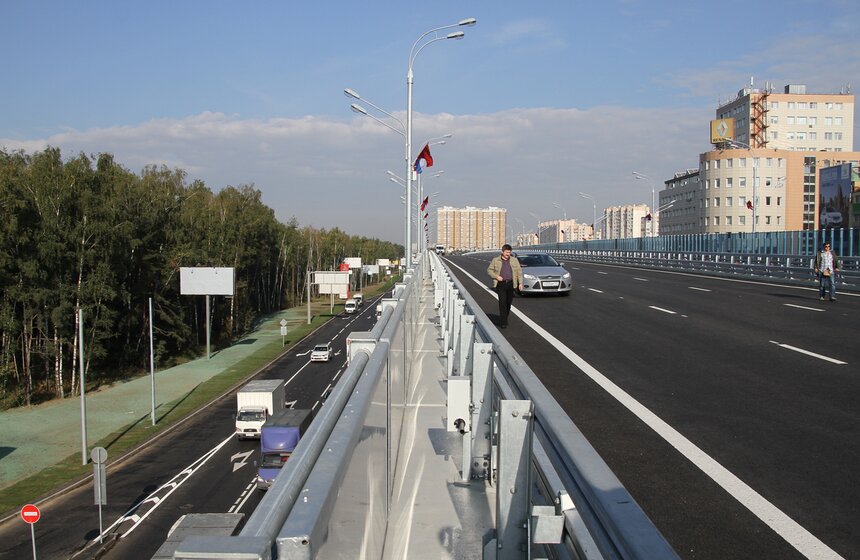Сергей Собянин открыл транспортную развязку в Жулебине 12 фото