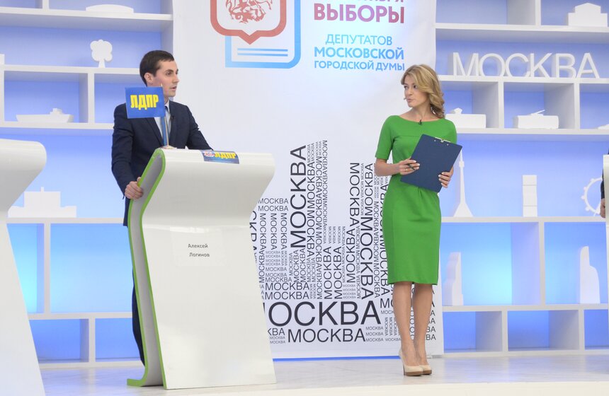 Кандидат в депутаты Мосгордумы от 42 округа Алексей Логинов (ЛДПР)