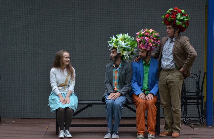 Фестиваль "Театр. Избранное" прошел в Саду имени Баумана 37 фото