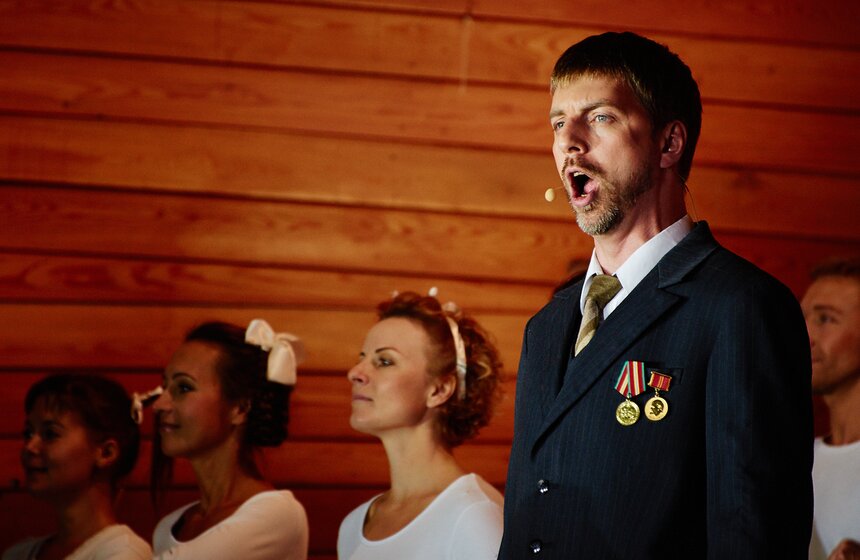 Фестиваль "Театр. Избранное" прошел в Саду имени Баумана 43 фото