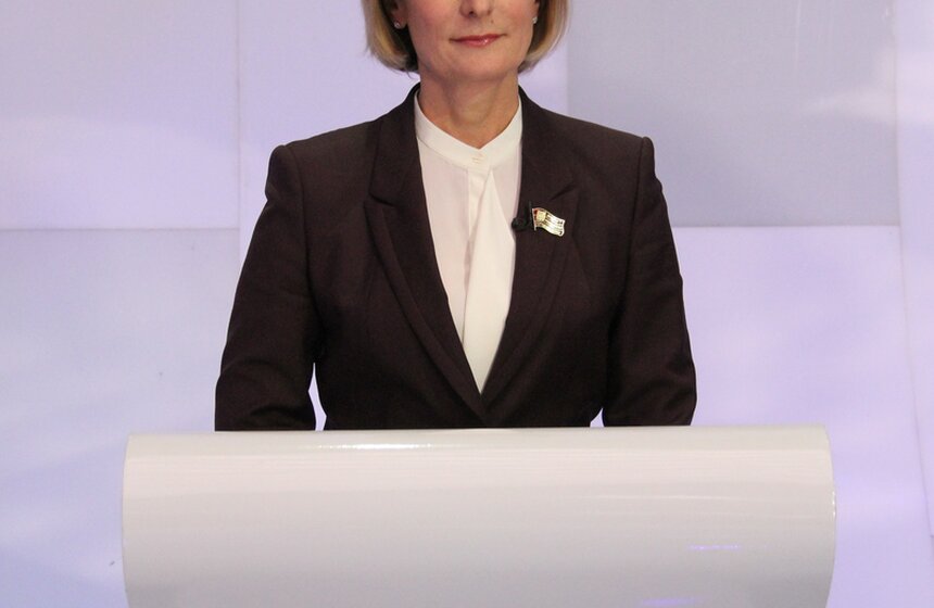 Кандидат в депутаты Мосгордумы от 22 округа Инна Святенко ("Единая Россия")