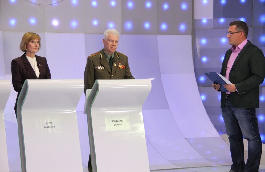 На канале "Москва 24" прошли дебаты кандидатов от 22 округа 14 фото