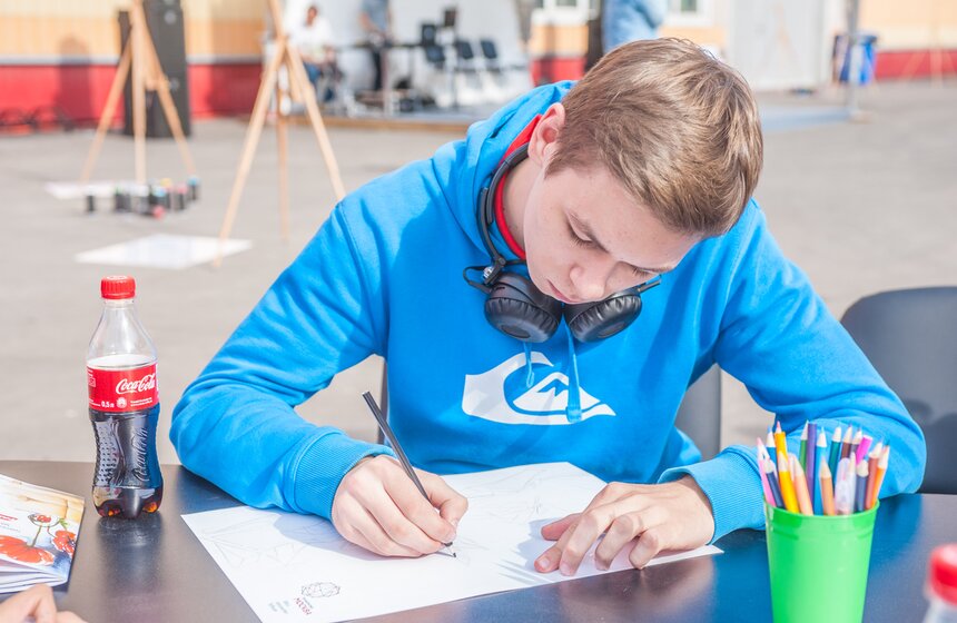 Самое большое граффити в стране нарисовали в Москве 30 фото