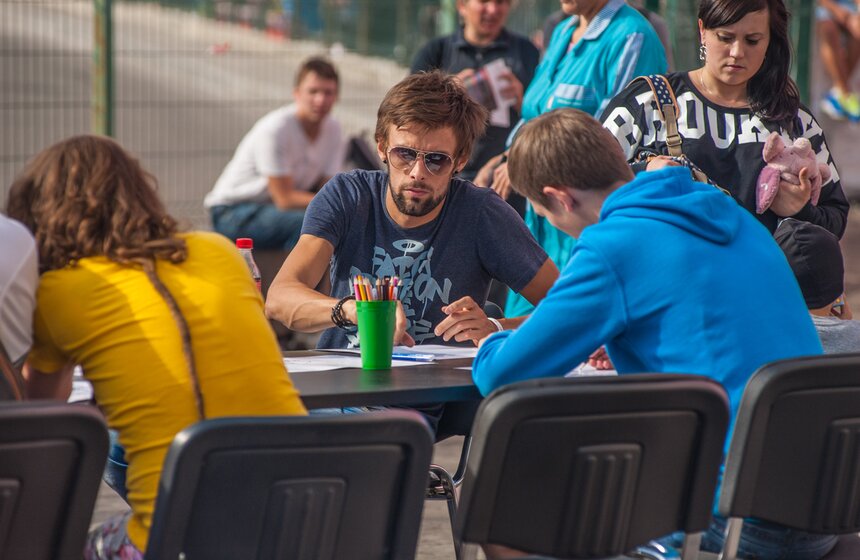 Самое большое граффити в стране нарисовали в Москве 26 фото