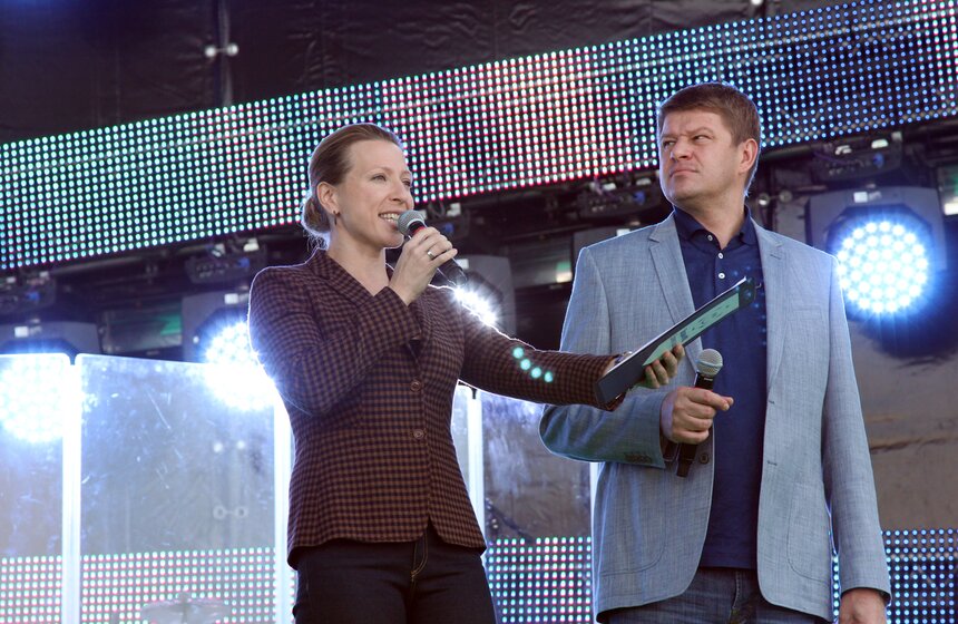 Сергей Собянин принял участие в празднике сотрудников МФЦ 19 фото