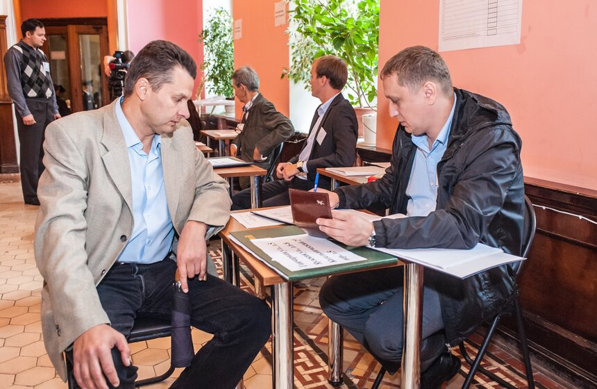 Хазанов и Ширвиндт проголосовали на выборах в Мосгордуму 6 фото