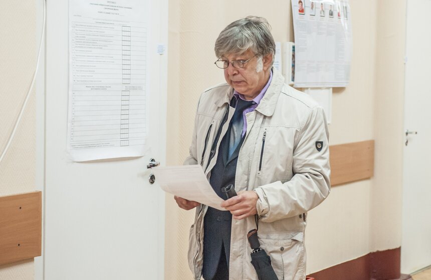 Хазанов и Ширвиндт проголосовали на выборах в Мосгордуму 14 фото