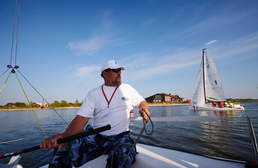 Начался первый этап Национальной парусной лиги 16 фото