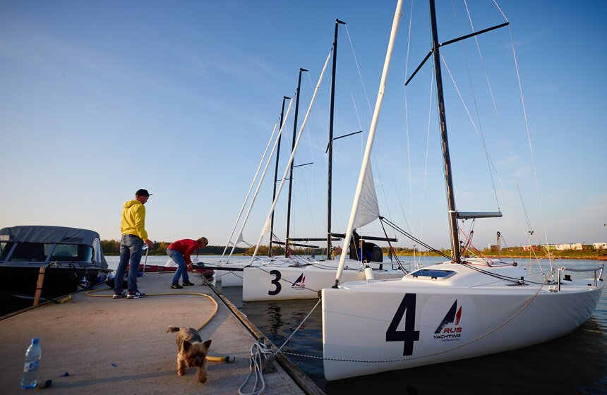 Начался первый этап Национальной парусной лиги 24 фото
