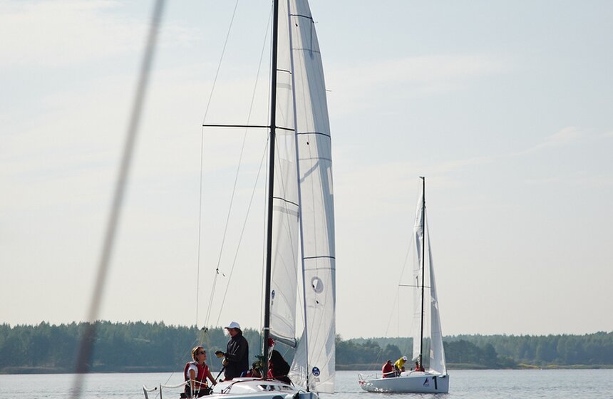 Начался первый этап Национальной парусной лиги 8 фото