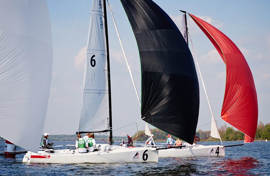 В Конаково прошел первый этап Национальной парусной лиги 14 фото