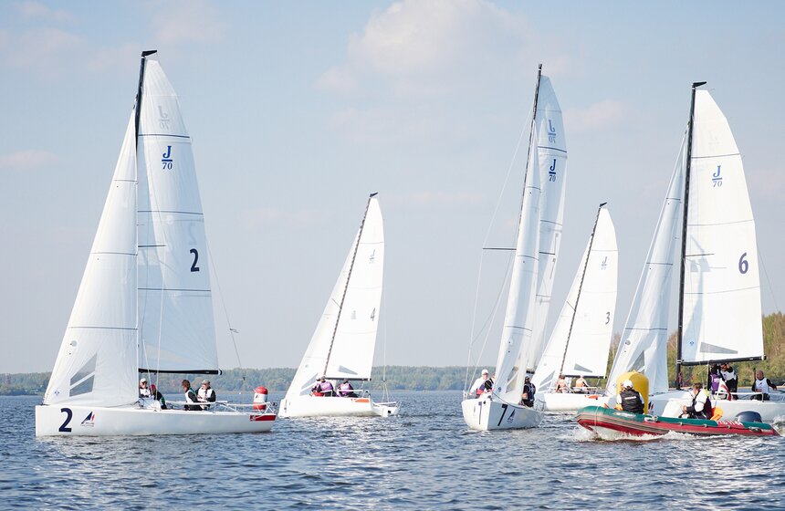 В Конаково прошел первый этап Национальной парусной лиги 9 фото