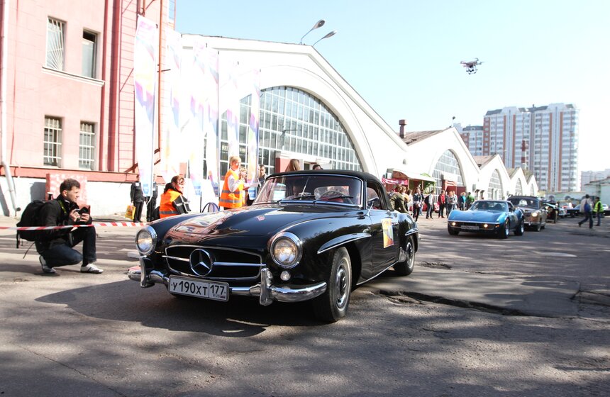 Ралли ретро автомобилей
