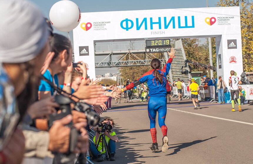 В столице прошел легкоатлетический Московский марафон 18 фото