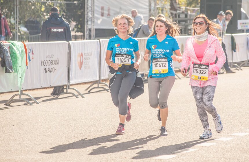 В столице прошел легкоатлетический Московский марафон 13 фото