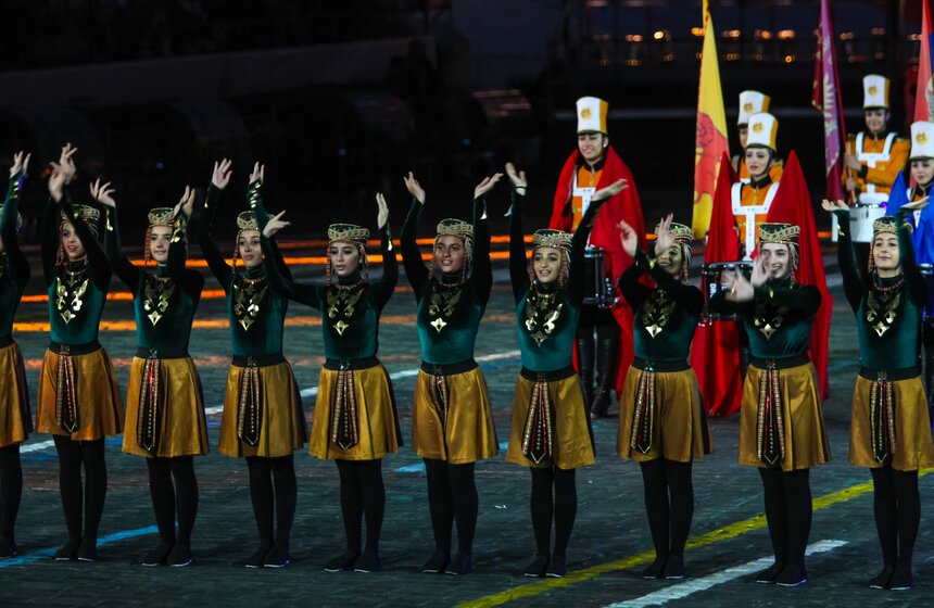 Мирей Матье выступила на фестивале "Спасская башня" 14 фото