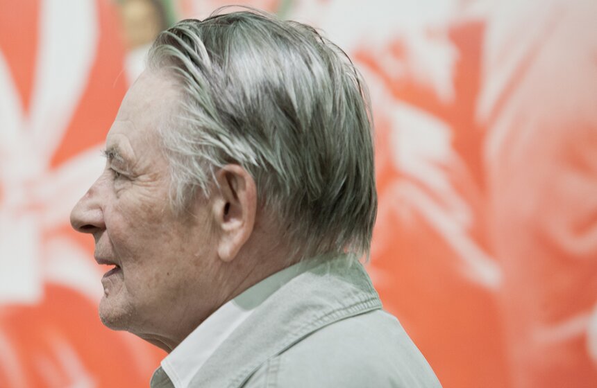 В "Манеже" открылась выставка "Эрик Булатов. Живу-Вижу" 33 фото