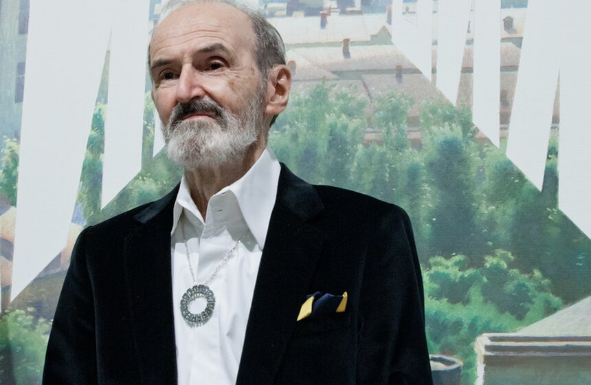 В "Манеже" открылась выставка "Эрик Булатов. Живу-Вижу" 24 фото