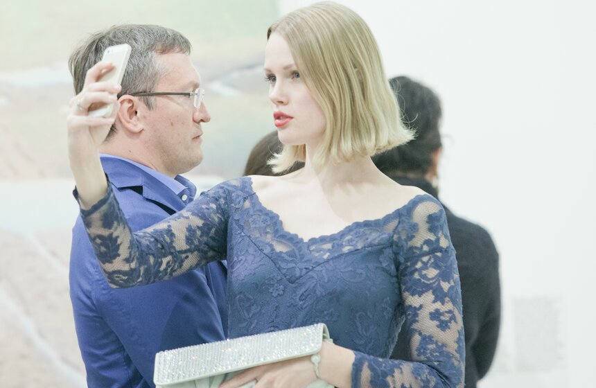 В "Манеже" открылась выставка "Эрик Булатов. Живу-Вижу" 34 фото