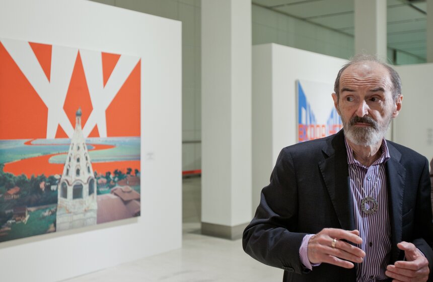 В "Манеже" открылась выставка "Эрик Булатов. Живу-Вижу" 6 фото