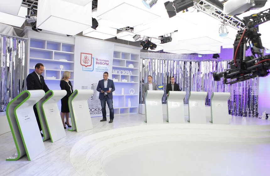 На канале "Москва Доверие" прошли дебаты кандидатов от 12 округа 12 фото